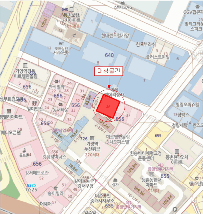 서울특별시 강서구 등촌동 오피스텔 경매 물건 사진