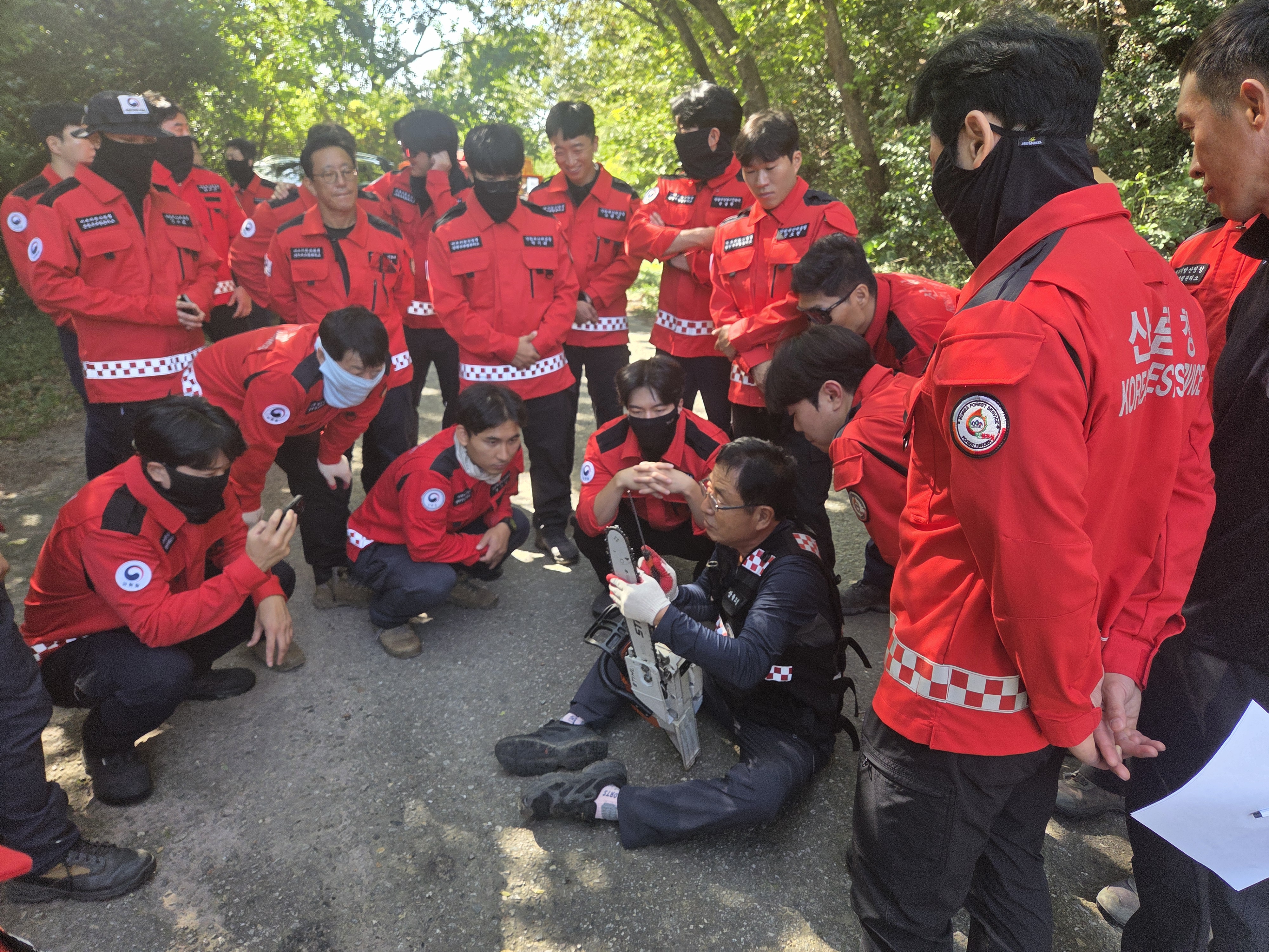정읍국유림관리소, 순천.영암국유림관리소와 산불재난특수진화대 합동 교육실시 이미지3