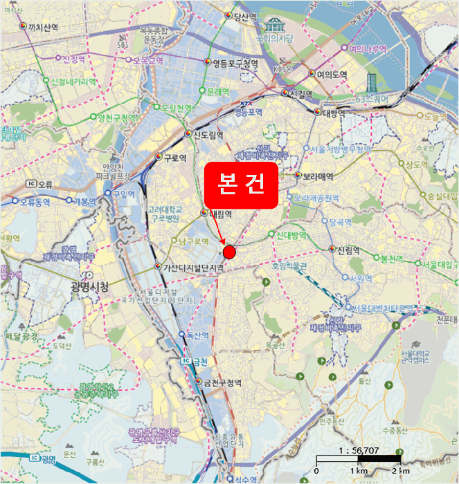 관악구 신림동 1655-15 주/상용건물 경매 물건 사진