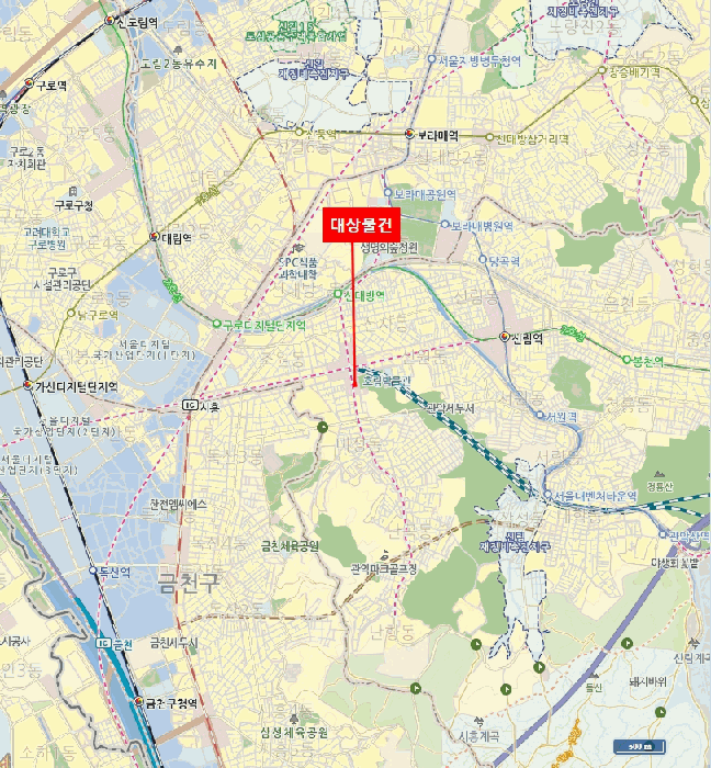 관악구 신림동 1568-5 상가,오피스텔,근린시설 경매 물건 사진