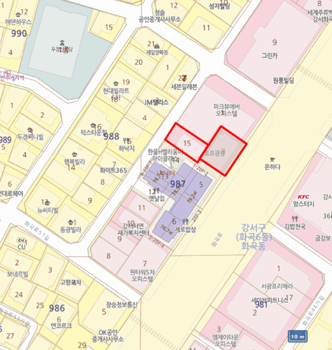 강서구 화곡동 987-3 오피스텔 경매 물건 사진