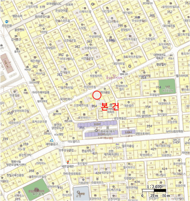 강서구 화곡동 354-79 다세대 경매 물건 사진
