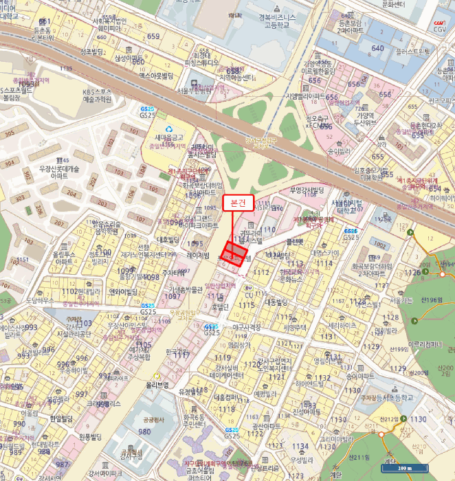 강서구 화곡동 1111-4 상가,오피스텔,근린시설 경매 물건 사진