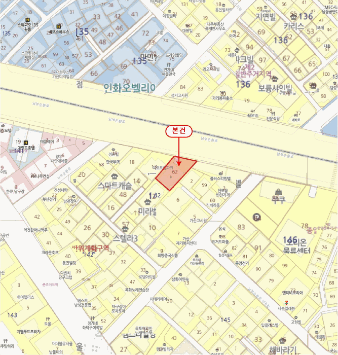 금천구 가산동 142-62 오피스텔 경매 물건 사진