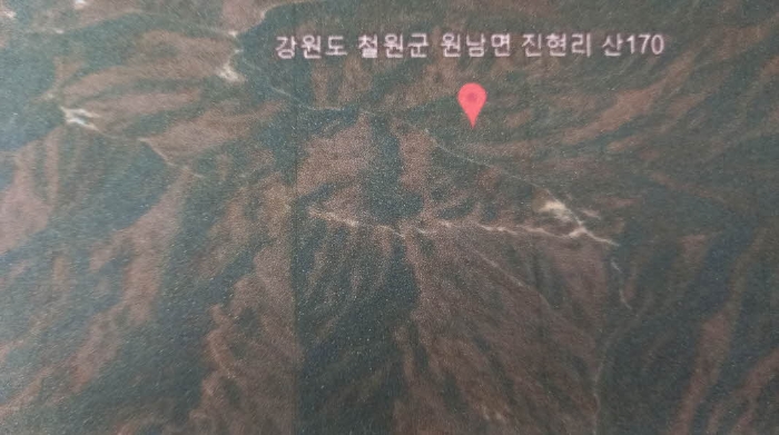 철원군 원남면 진현리 임야 경매 물건 사진