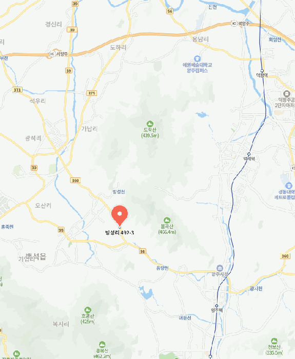 양주시 백석읍 방성리 자동차,중기 경매 물건 사진
