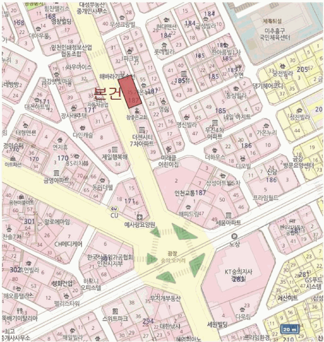 미추홀구 숭의동 187-35 연립주택 경매 물건 사진
