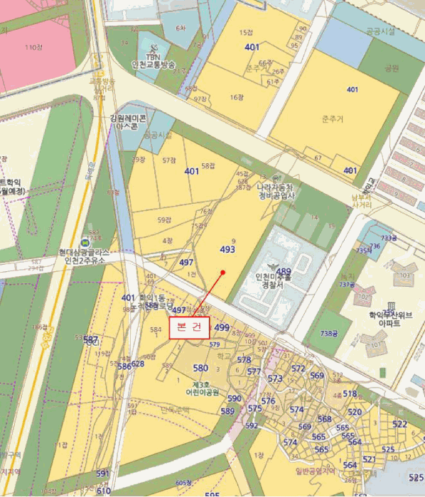 계양구 계산동 진양빌라 자동차,중기 경매 물건 사진