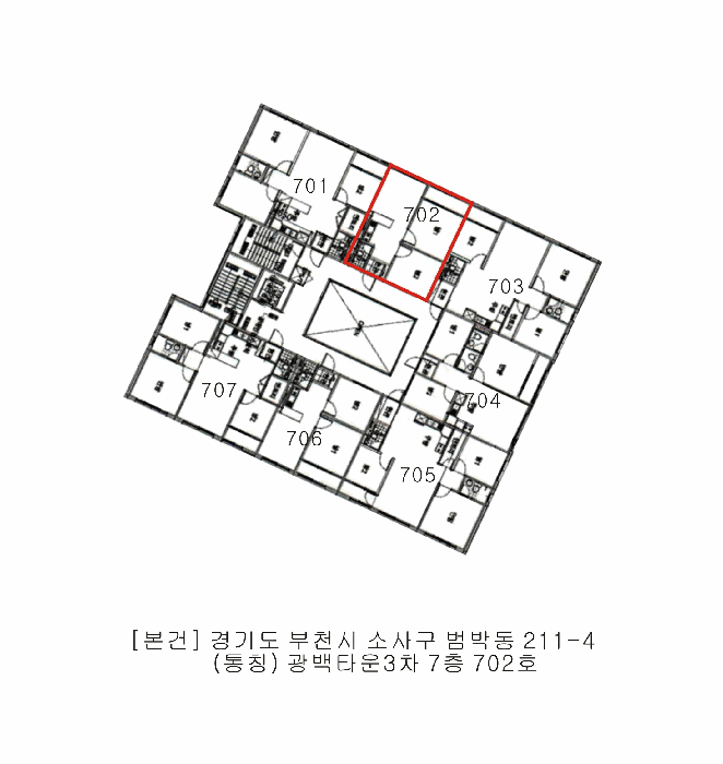 부천시 소사구 범박동 오피스텔 경매 물건 사진
