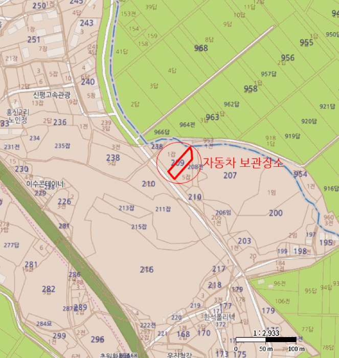 김포시 흥신로132번길 209-4 자동차 경매 물건 사진