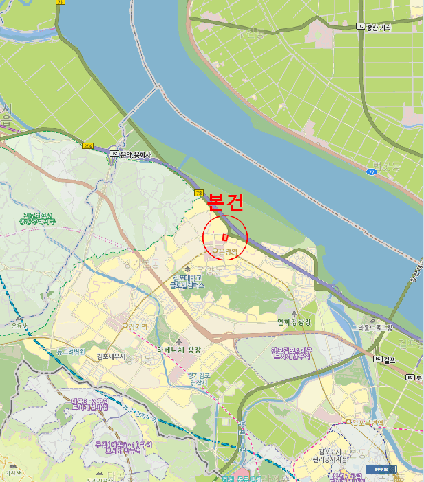 김포시 운양동 1296-3 상가,오피스텔,근린시설 경매 물건 사진