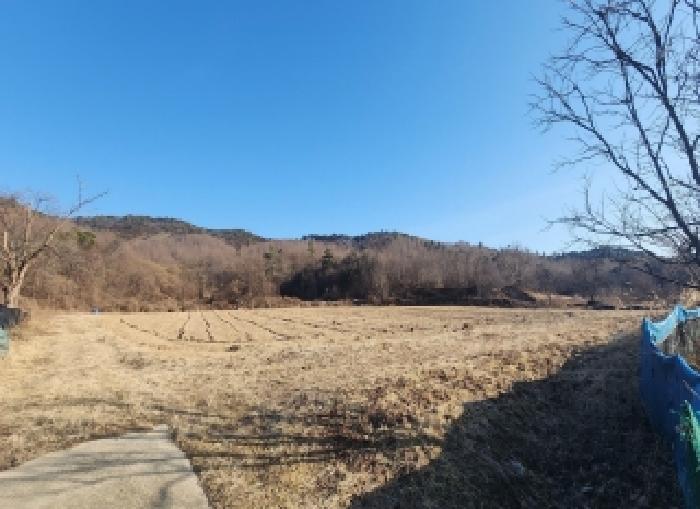 영동군 용산면 청화리 전답 경매 물건 사진