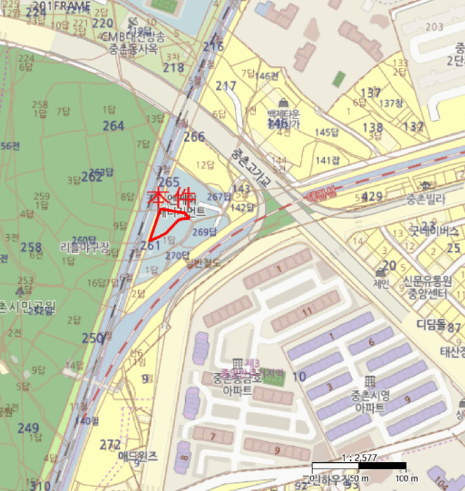 금산군 추부면 대학로 승용차 경매 물건 사진