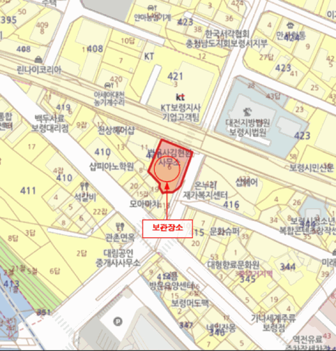 보령시 주교면 은포길 자동차 경매 물건 사진