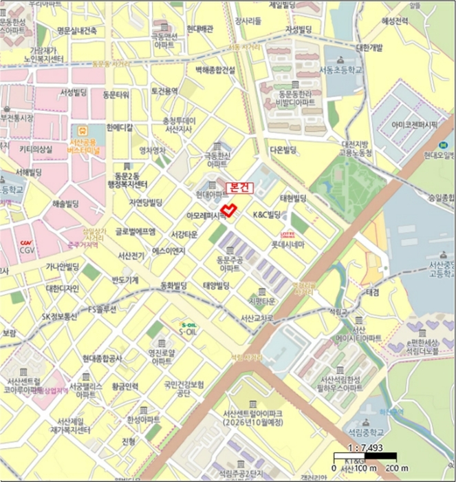 서산시 율지8로 52 자동차 경매 물건 사진