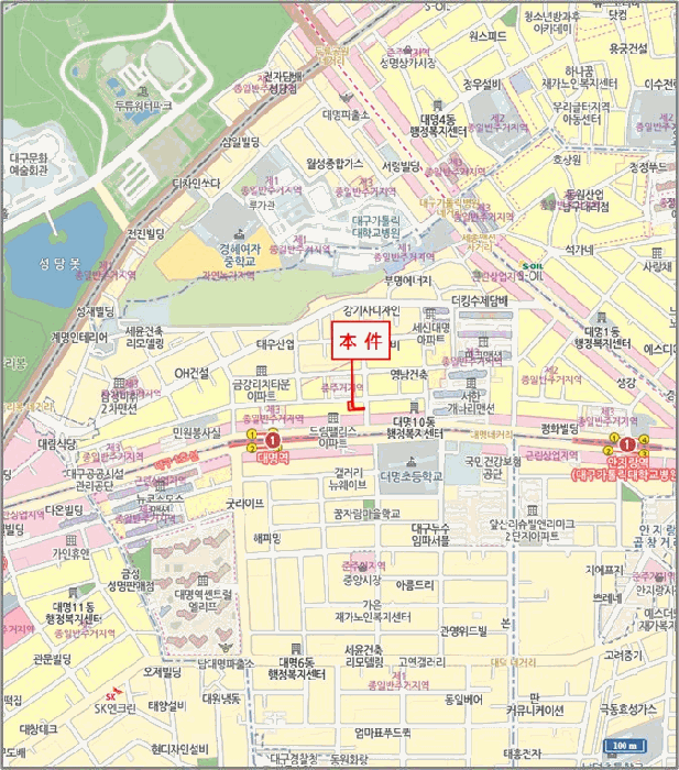 남구 대명동 1623-70 다가구주택 경매 물건 사진