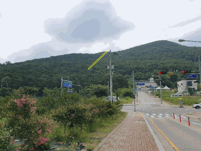 칠곡군 석적읍 남율리 임야 경매 물건 사진