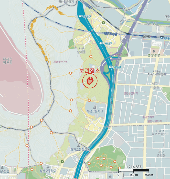 달서구 도원동 산새마을 승용차 경매 물건 사진