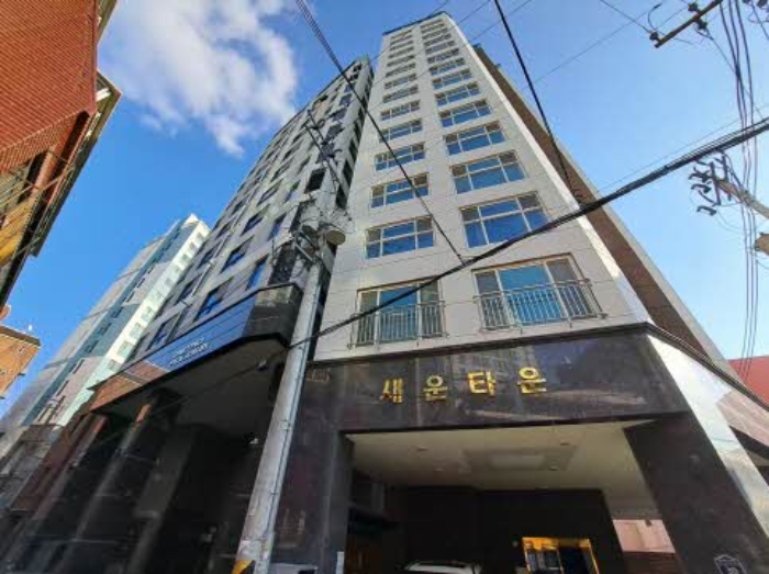 부산진구 부암동 새운타운 주건축물 오피스텔 경매 물건 사진