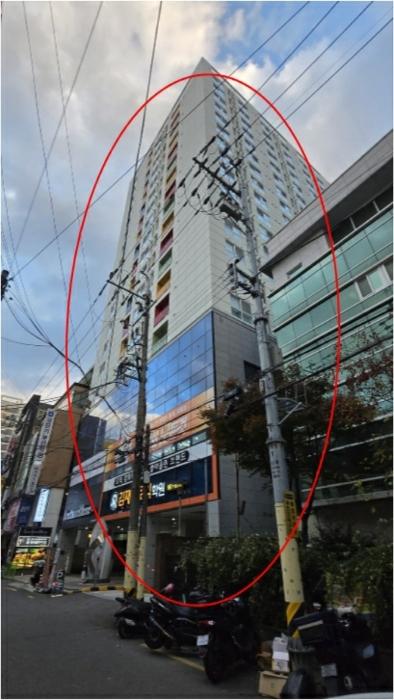 부산진구 부전동 위클리스타 오피스텔 경매 물건 사진