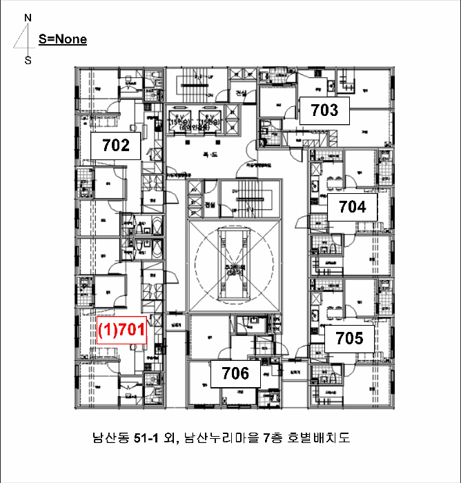 금정구 남산동 51-1 아파트 경매 물건 사진