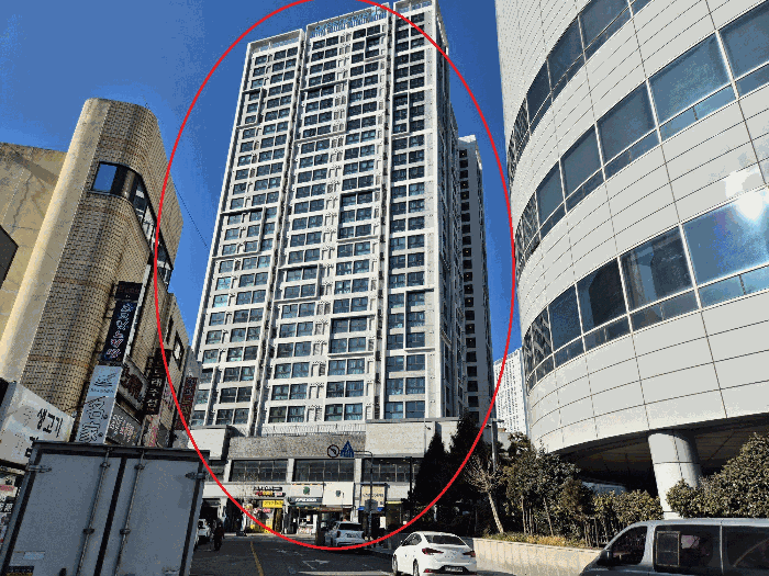 동구 범일동 범일역삼정그린코아더시티 오피스텔 경매 물건 사진