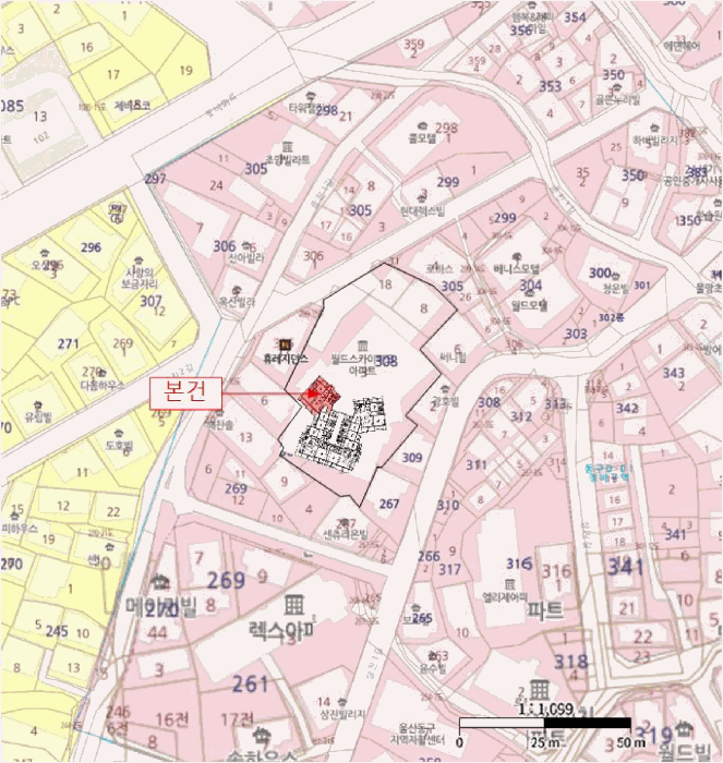 동구 방어동 308-3 아파트 경매 물건 사진