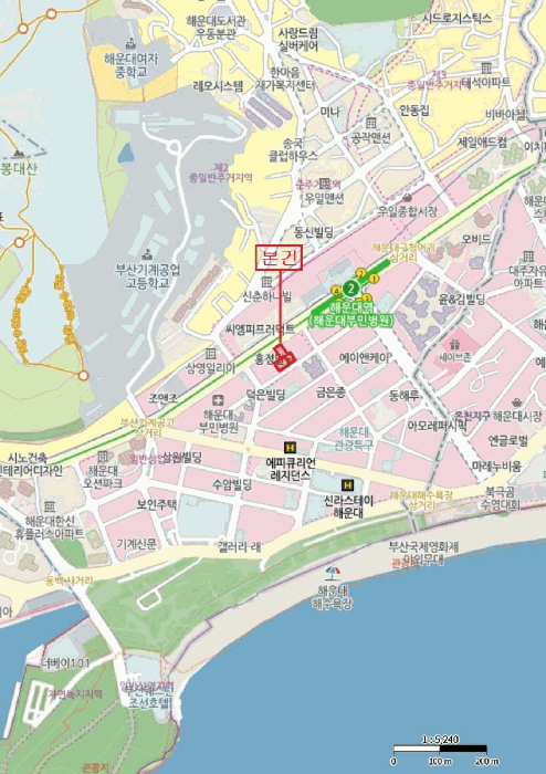 해운대구 우동 639-3 오피스텔 경매 물건 사진