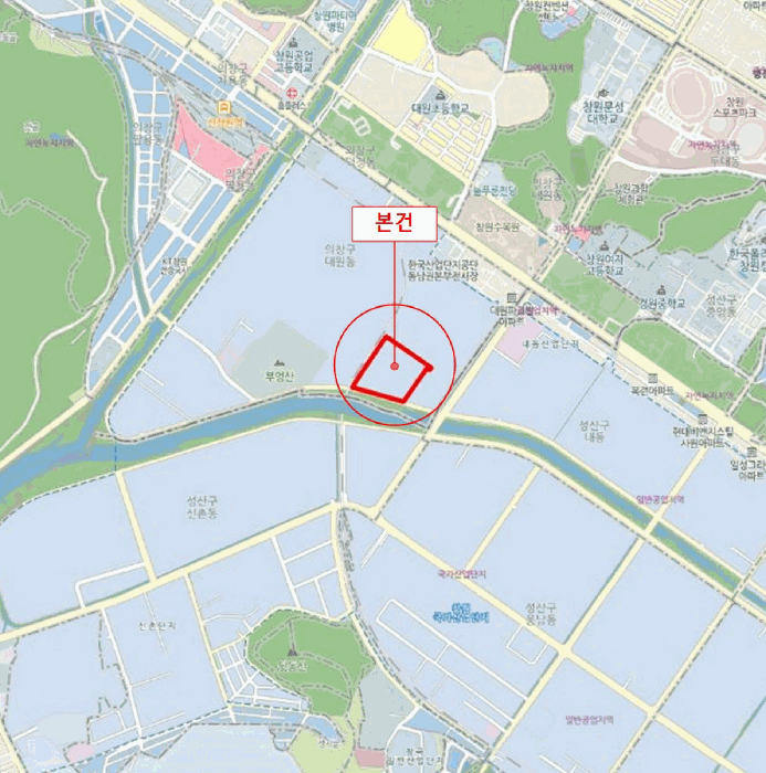 창원시 회성동 승용차 경매 물건 사진