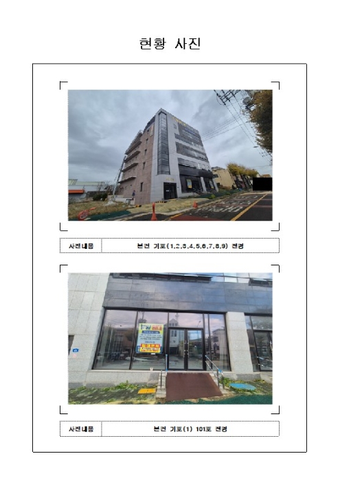 무안군 일로읍 일로로 근린생활시설 경매 물건 사진