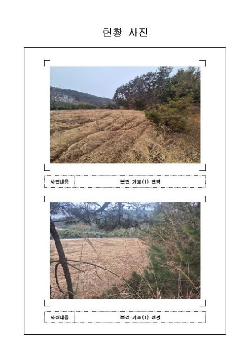 무안군 현경면 오류리 전답 경매 물건 사진