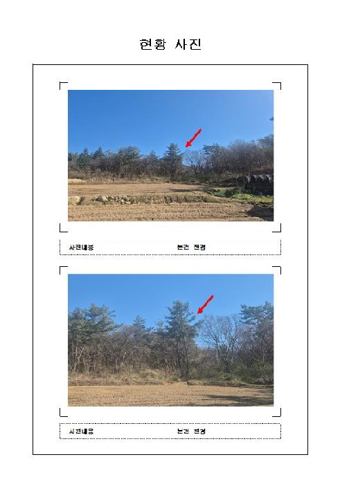 함평군 학교면 죽정리 전답 경매 물건 사진