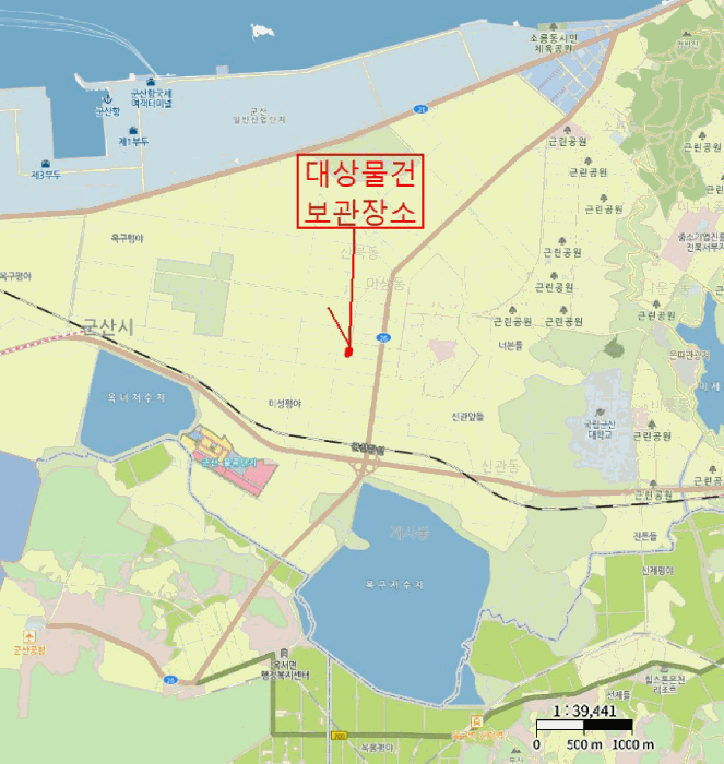 군산시 해칠길 34-1 자동차 경매 물건 사진