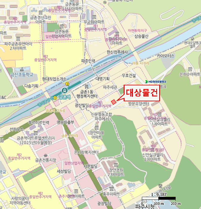 파주시 아동동 357-7 연립주택,다세대,빌라 경매 물건 사진