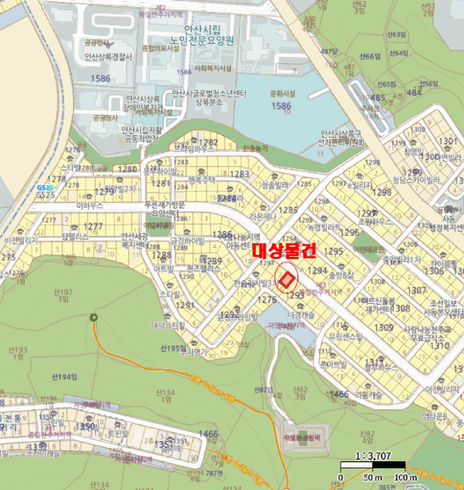 안산시 상록구 사동 다세대주택 경매 물건 사진